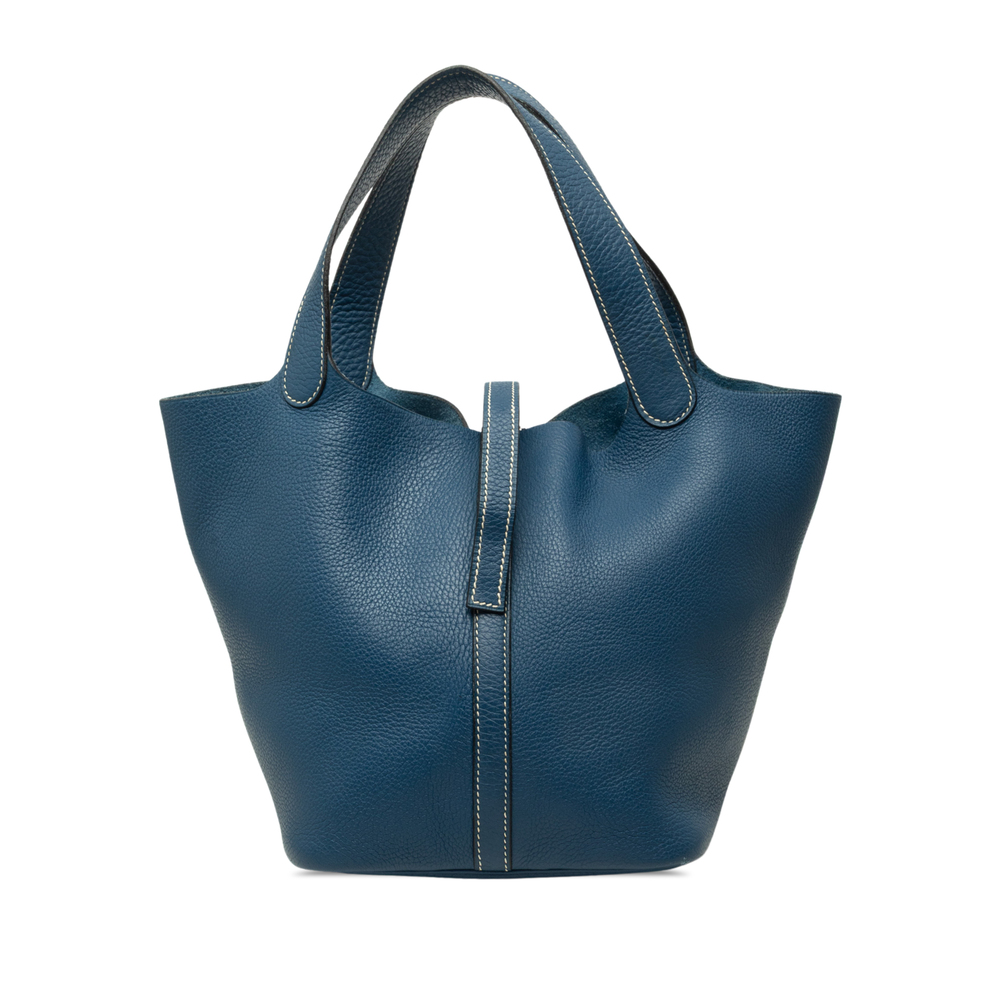Pre-Loved Hermes Clemence Picotin 18
